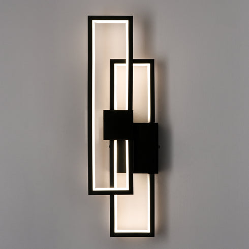 Imola Modern LED Wall Sconce Rectangle  Flush Mount Wall Light